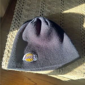 Reebok Los Angeles Laker’s Beanie with Embroidered Logo